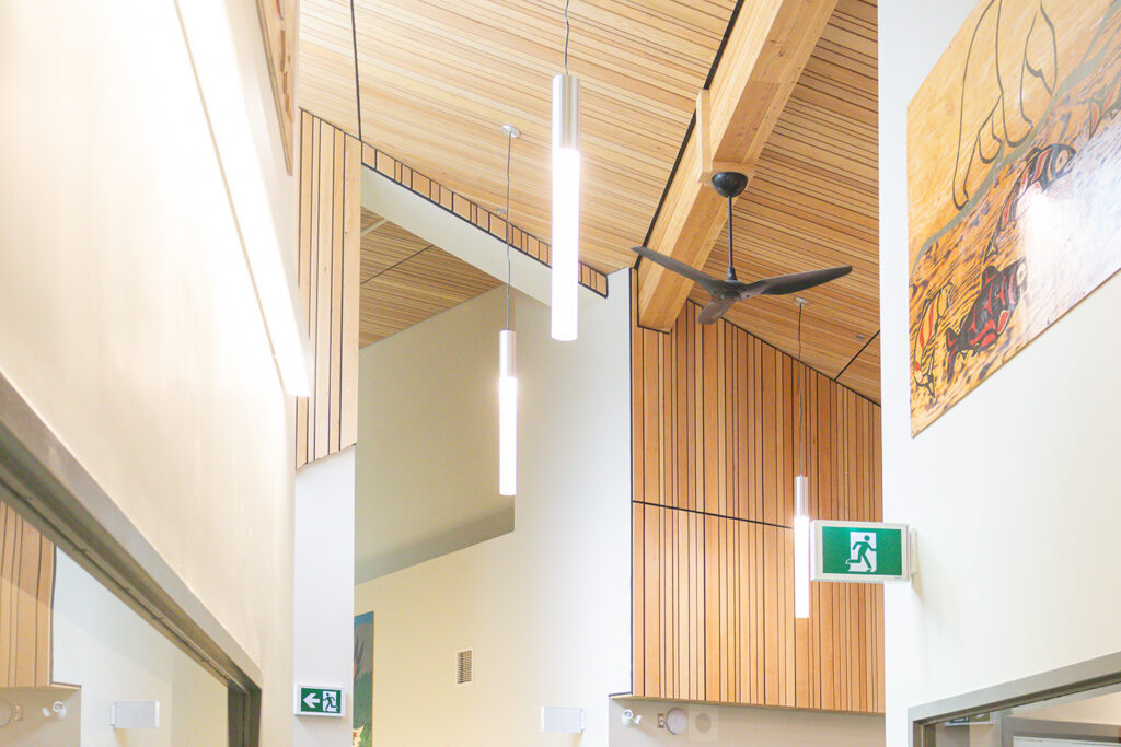 Iskut School-lobby view 1