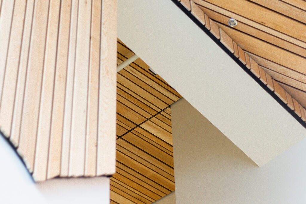 Iskut School- hall view detail