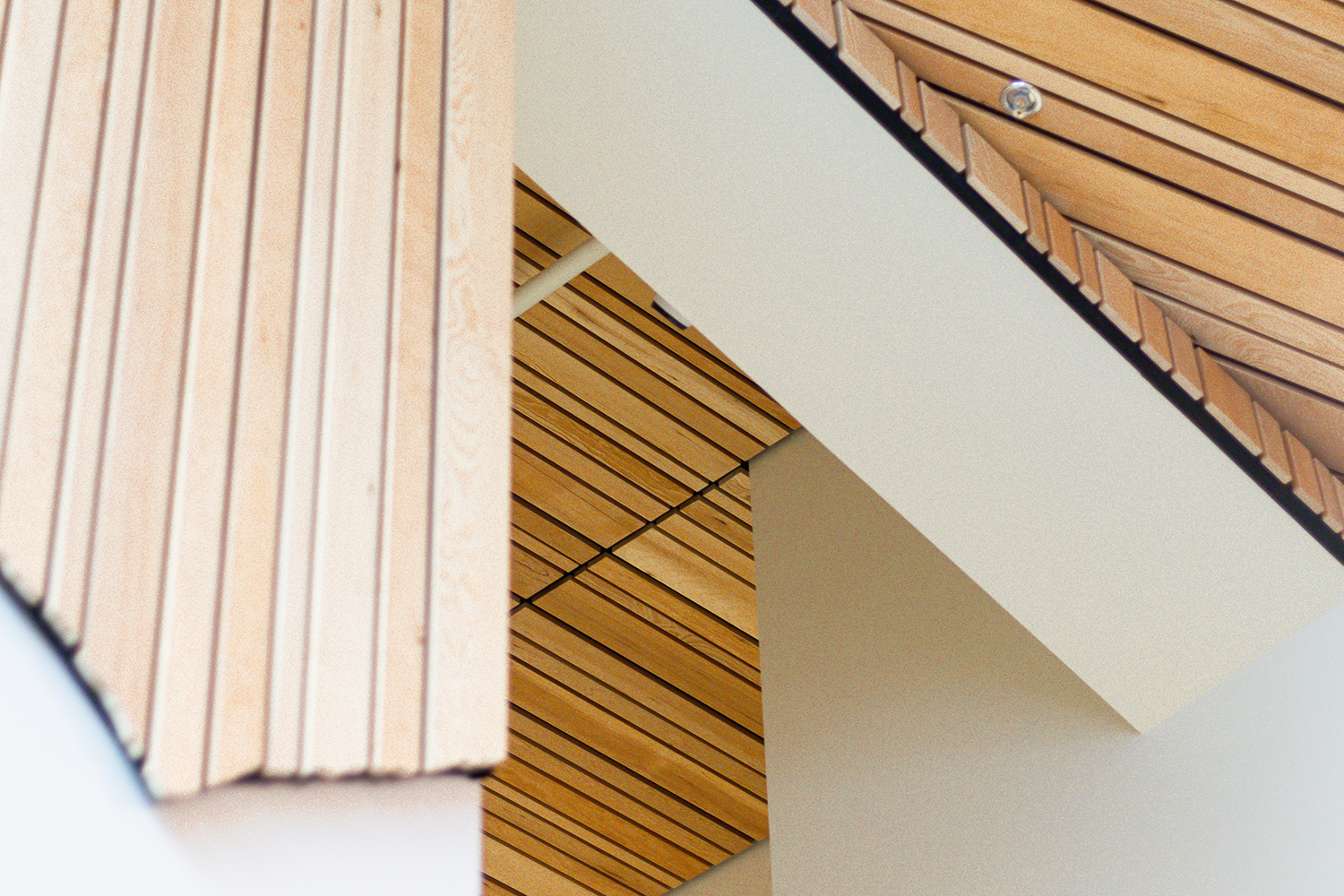 Iskut School- hall view detail